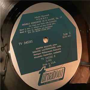 Hummel, M. Galling - S. Lautenbacher - Piano Concerto In A Minor, Op.85 / Double Concerto In G Major Op.17 flac album