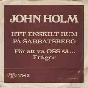 John Holm - Ett Enskilt Rum På Sabbatsberg flac album