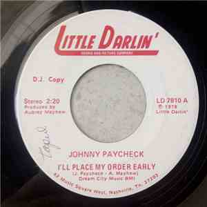 Johnny Paycheck - I'Ll Place My Order Early / The Old Year Is Gone flac album