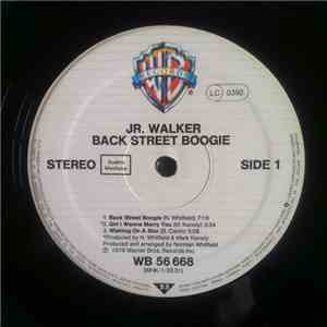 Jr. Walker - Back Street Boogie flac album