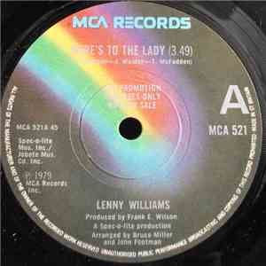 Lenny Williams - Here's To The Lady flac album