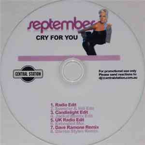 September - Cry For You flac album