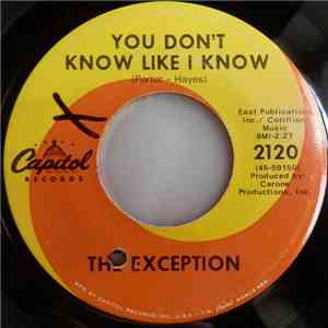 The Exception  - You Don't Know Like I Know / You Always Hurt Me flac album