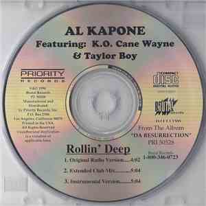 Al Kapone Feat. K.O. Cane Wayne & Taylor Boy - Rollin' Deep flac album