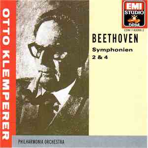 Beethoven, Otto Klemperer, Philharmonia Orchestra - Symphonien 2 & 4 flac album