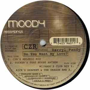 CZR Featuring Darryl Pandy - Do You Want My Love? flac album