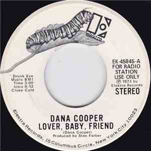 Dana Cooper - Lover, Baby, Friend flac album