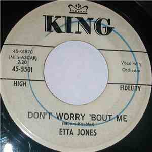 Etta Jones - Don't Worry About Me / I Thought About You flac album