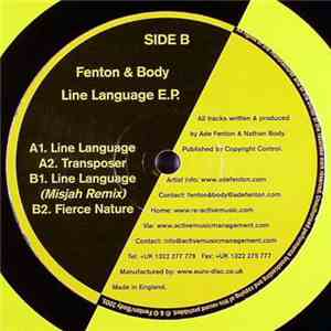 Fenton & Body - Line Language E.P. flac album