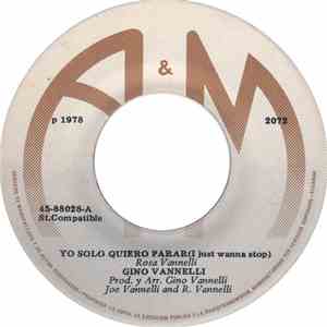 Gino Vannelli - Yo Solo Quiero Parar (I Just Wanna Stop) flac album