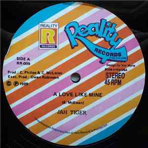 Jah Tiger - A Love Like Mine flac album