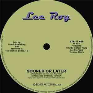 Lee Roy - Sooner Or Later flac album