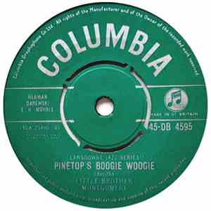 Little Brother Montgomery - Pinetop's Boogie Woogie flac album