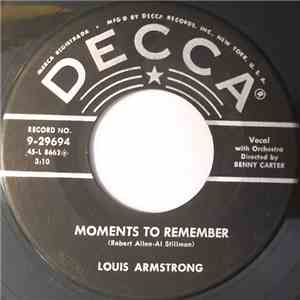 Louis Armstrong - Moments To Remember flac album
