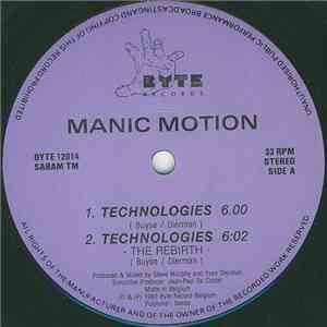Manic Motion - Technologies / Sidelines flac album