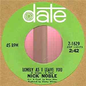 Nick Noble - Lonely As I Need You flac album