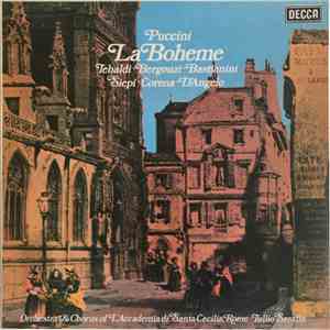 Puccini / Tebaldi ∙ Bergonzi ∙ Bastianini ∙ Siepi ∙ Corena ∙ D'Angelo / Orchestra Of L'Accademia Di Santa Cecilia, Rome And Chorus Of L'Accademia Di Santa Cecilia, Rome ∙ Tullio Serafin - La Bohème flac album