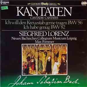 Siegfried Lorenz, Neues Bachisches Collegium Musicum Leipzig ; Max Pommer / Johann Sebastian Bach - Kantaten (Cantatas ∙ Cantates) flac album