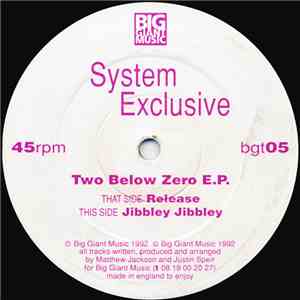 System Exclusive - Two Below Zero E.P. flac album