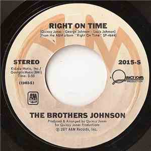 The Brothers Johnson - Love Is / Right On Time flac album