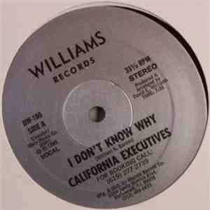 The California Executives - I Don't Know Why flac album