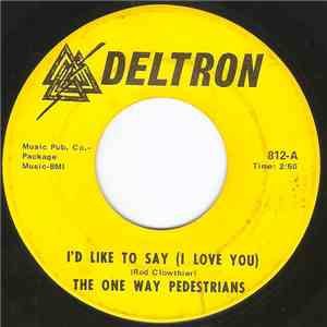 The One Way Pedestrians - I"d Like To Say (I Love You)/Hey Miss Sally flac album
