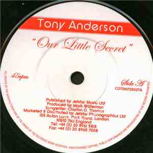 Tony Anderson - Our Little Secret flac album