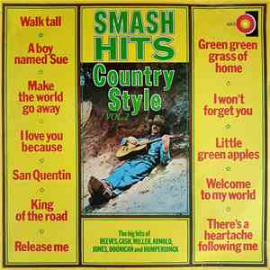 Unknown Artist - Smash Hits Country Style Vol. 2 flac album