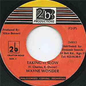 Wayne Wonder - Taking It Slow flac album