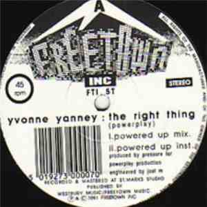 Yvonne Yanney - The Right Thing flac album