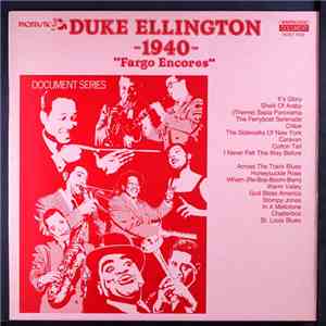 Duke Ellington - 1940 "Fargo Encores" flac album