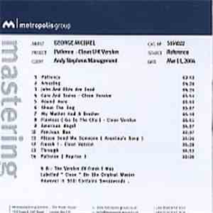 George Michael - Patience (Clean UK Version) flac album