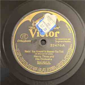 Henry Thies And His Orchestra - Having You Around Is Heaven / Here Comes Emily Brown flac album