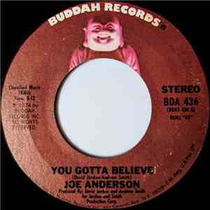 Joe Anderson  - You Gotta Believe flac album