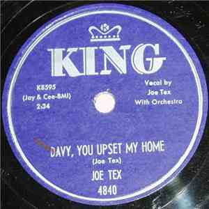 Joe Tex - Come In This House / Davy, You Upset My Home flac album
