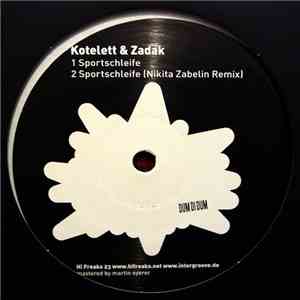 Kotelett & Zadak - Dr. Schumanfu flac album