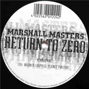 Marshall Masters - Return To Zero flac album