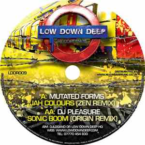 Mutated Forms / DJ Pleasure  - Jah Colours (Zen Remix) / Sonic Boom (Origin Remix) flac album