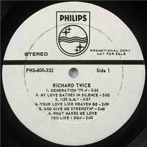 Richard Twice - Richard Twice flac album
