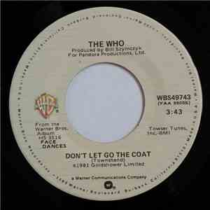 The Who - Don't Let Go The Coat flac album