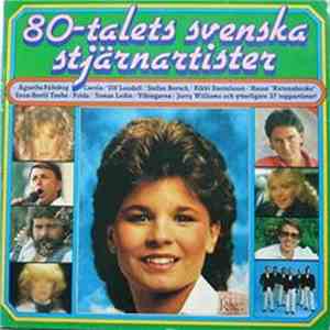 Various - 80-Talets Svenska Stjärnartister flac album