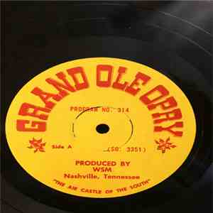 Various - Grand Ole Opry-Program No. 314 flac album