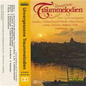 Various - Unvergessene Traummelodien flac album