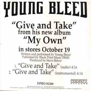 Young Bleed - Give And Take flac album