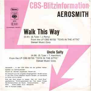 Aerosmith - Walk This Way flac album