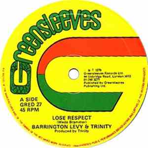 Barrington Levy / Roman Stewart & Trinity  - Lose Respect / Since You're Gone flac album