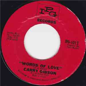 Carry Gibson - Words Of Love flac album
