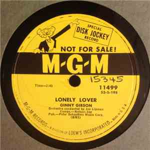 Ginny Gibson - Lonely Lover / Unless You're Really Mine flac album