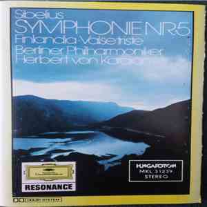 Jean Sibelius - Herbert von Karajan - Berliner Philharmoniker - Symphonie Nr.5 - Finlandia - Valse Triste flac album