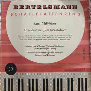 Karl Millöcker, Orchester der Württembergischen Staatsoper - Querschnitt Aus Der Bettelstudent flac album